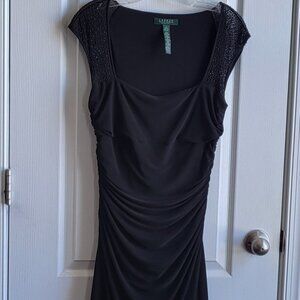 Perfect for Valentines Day: Ralph Lauren Sexy Little Black Dress Size 8